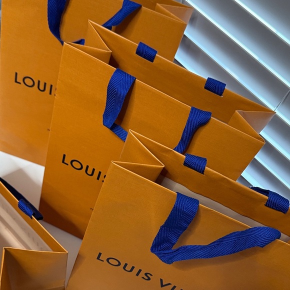Authentic LV Packaging! Set of 4 Louis Vuitton EMPTY shopping Bags - Picture 3 of 4